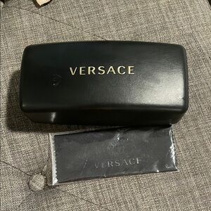 Versace Black Sunglasses Case